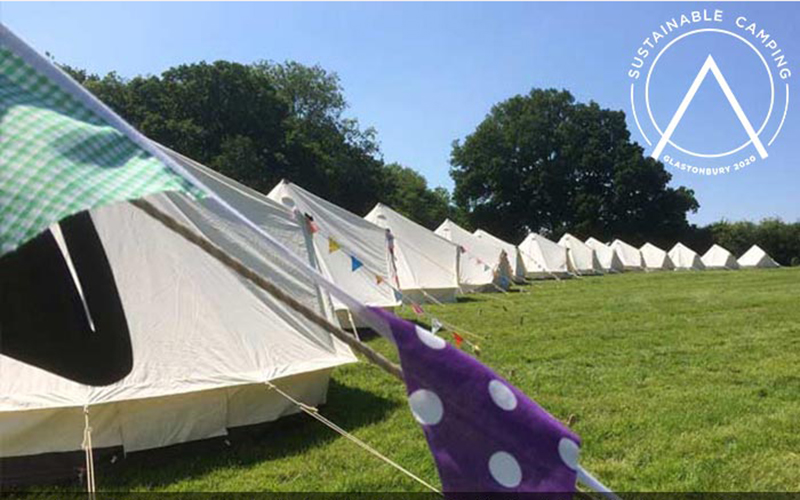 Glamping at Glastonbury with Bell Tent Camping